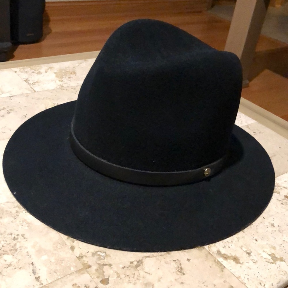 RAG & BONE Floppy Brim Felted Wool Fedora